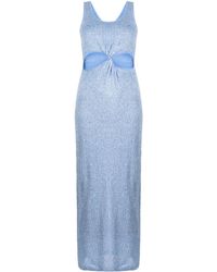 Jonathan Simkhai - Rayne Maxikleid Mit Pailletten - Lyst