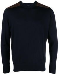 Paul & Shark - Crew-Neck Virgin Wool Jumper - Lyst