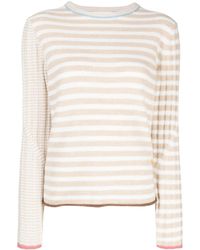 YANYAN KNITS - Long-Sleeve Striped Jumper - Lyst