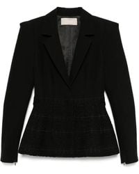 Elie Saab - マクラメ ぺプラムジャケット - Lyst