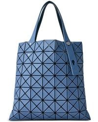 Issey Miyake - Prism Denim Geometric Panelled Tote Bag - Lyst