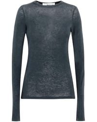 Tela - Semi-Sheer Long-Sleeve T-Shirt - Lyst
