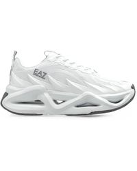 EA7 - Infinity Venom Logo-Print Panelled Sneakers - Lyst