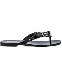 Melissa - Harmonic Squared Bow-Detail Flip-Flops - Lyst