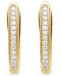 Nanis - Petites Boucles D'Oreilles Libera En Or 18Ct - Lyst