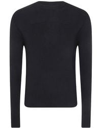 Rick Owens - Ribbed-Knit T-Shirt - Lyst