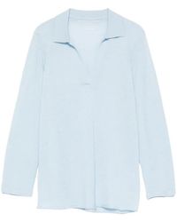 Majestic Filatures - T-Shirt À Col V - Lyst