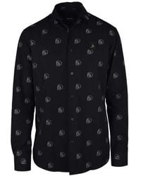 Philipp Plein - Skull-Pattern Shirt - Lyst