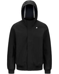 K-Way - Joachim Bonded Hooded Jacket - Lyst
