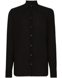 Dolce & Gabbana - Straight-point Collar Shirt - Lyst