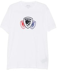 Blauer - T-Shirt À Logo Imprimé - Lyst