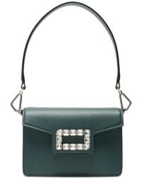 Lancel - Mini Strass Flap Shoulder Bag - Lyst
