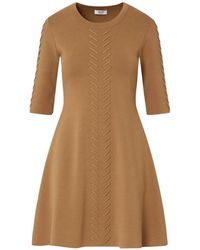 Liu Jo - Knit Fit & Flare Dress - Lyst