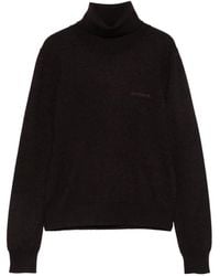 Iceberg - Logo-Embroidered Roll-Neck Sweater - Lyst