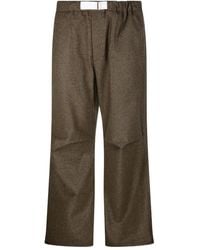 DARKPARK - Elastic-Waistband Belted Trousers - Lyst