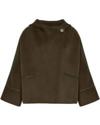 Yves Salomon - Double-Sided Hooded Jacket - Lyst