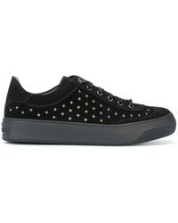 Jimmy Choo Ace star studded sneakers - Noir