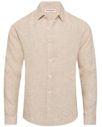 Orlebar Brown - Giles Buttoned Long-Sleeve Shirt - Lyst