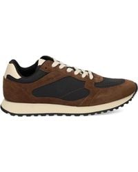 Tommy Hilfiger - Sneakers Met Suède Leren Vlakken - Lyst