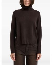 Kujten - Roll-Neck Drop-Shoulder Sweater - Lyst