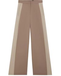 BOSS - Wide-Leg-Hose Mit Einsätzen - Lyst