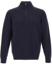 FILIPPO DE LAURENTIIS - Wool Turtleneck Sweater - Lyst