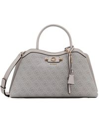 Guess - Lindsey Logo-Plaque Tote Bag - Lyst
