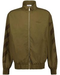 Off-White c/o Virgil Abloh - Chaqueta A Rayas Diag - Lyst