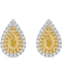 HYT Jewelry - Teardrop Diamond Earrings - Lyst