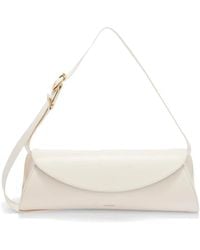 Jil Sander - Large Cannolo Leather Shoulder Bag - Lyst