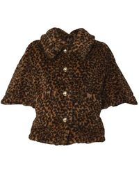 Max Mara - Cape Met Teddybeer - Lyst