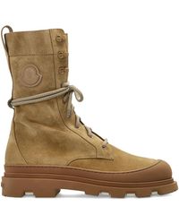 Moncler - Vera High Combat Boots - Lyst
