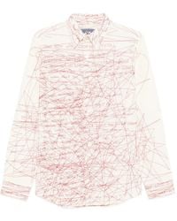 Kidsuper - Scribbled Button Shirt - Lyst