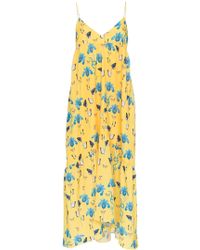Borgo De Nor Anais Floral Print Dress - Geel