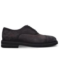 Henderson - Suede Cap-Toe Oxford Shoes - Lyst