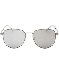 BOSS - Round-Frame Sunglasses - Lyst