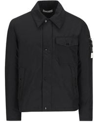 Stone Island - Logo Blouson Jacket - Lyst