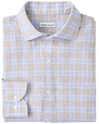 Peter Millar - Milo Check-Pattern Shirt - Lyst