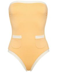 Eres - Exotique Bustier Pocket Swimsuit - Lyst