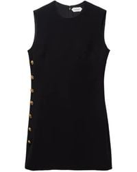 Versace - Stretch Viscose Cady Mini Dress - Lyst