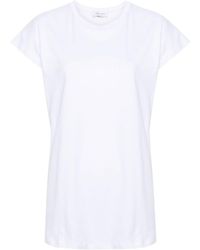 Blumarine - Katoenen T-shirt Met Logo - Lyst