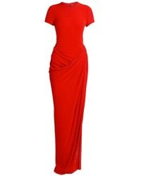 Erdem - Short-Sleeve Maxi Evening Dress - Lyst