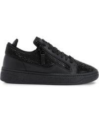 Giuseppe Zanotti - Baskets Gz94 Satiné À Ornements De Strass - Lyst