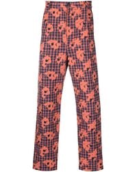 Henrik Vibskov - Pantalon Slim À Fleurs - Lyst