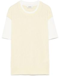 Sandro - Camiseta a capas - Lyst