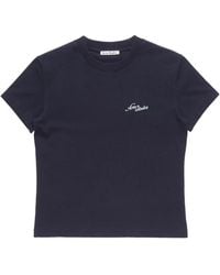 Acne Studios - Logo-Embroidered T-Shirt - Lyst