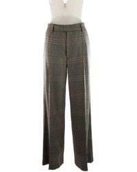Federica Bonifaci - Prince Of Wales Check Tailored Trousers - Lyst