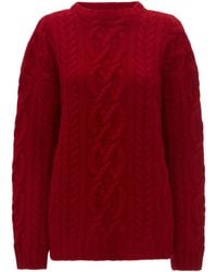 JW Anderson - ケーブルニット セーター - Lyst