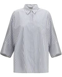 Max Mara - Avenue Striped Shirt - Lyst