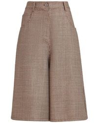Brunello Cucinelli - Cotton Bermuda Shorts - Lyst
